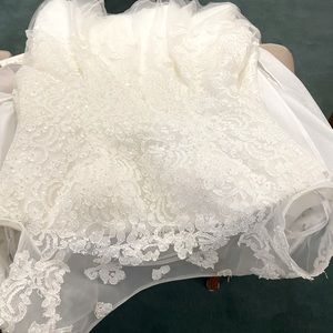 David’s bridal wedding dress size 14